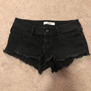 Black hollister shorts